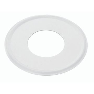 40mm Flat Cover Plate White Metal Suit PVC DWV  