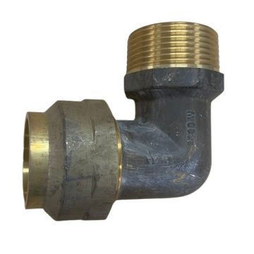 40mm Male X 40C Elbow Flare Compression BSP CLEARANCE