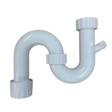 40mm S Trap PVC With Nipple