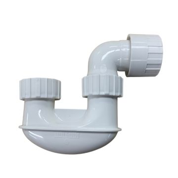 40mm Short P Trap PVC 