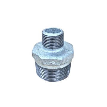 40mm X 20mm Galvanised Hex Nipple Reducing