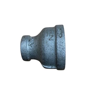 40mm X 20mm Socket Reducing Galvanised Mal