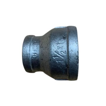 40mm X 25mm Socket Reducing Galvanised Mal