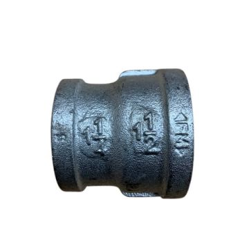 40mm X 32mm Socket Reducing Galvanised Mal     