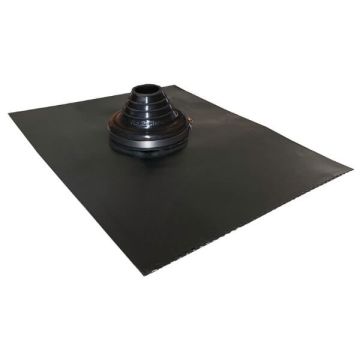 50mm - 90mm Black Leadax Versatile Pipe Flashing VLDXB50-90