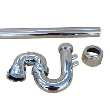 50mm Combination S&P Trap Kit Chrome PVC 17634