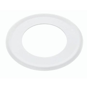 50mm Flat Cover Plate White Metal Suit PVC DWV 