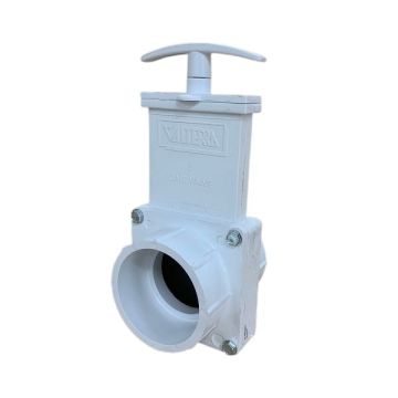 50mm 2" Sliding Gate Valve Suit PVC Pressure Pipe TGVP50
