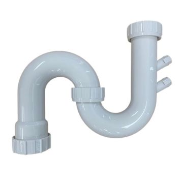 50mm S Trap PVC With Nipple