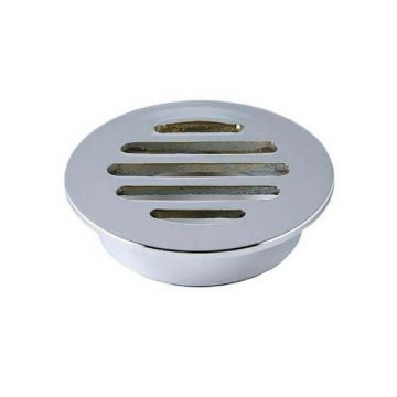 50mm Shower Floor Grate Cp Round Drop In Suit Pvc