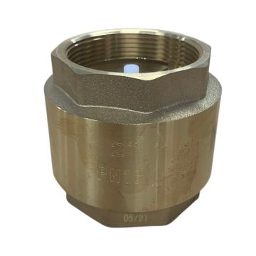 50mm Spring Check Valve Brass Untested 