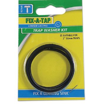 50mm Trap Washer Kit (Card) Fixatap 205001 