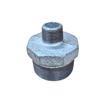 50mm X 20mm Galvanised Hex Nipple Reducing