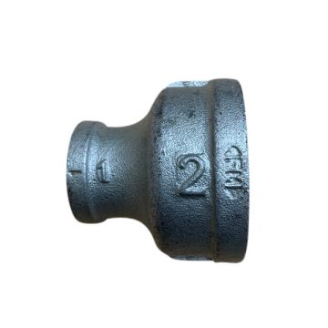 50mm X 25mm Socket Reducing Galvanised Mal