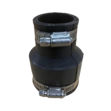 50mm X 40mm Rubber Plumb Quick Connector Suit Pvc Copper Galv