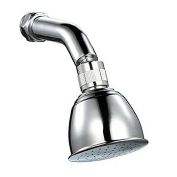 58mm Ball Joint Shower Outlet & Arm Anti Splash Chrome 