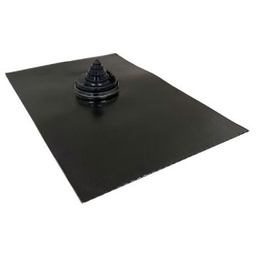 5mm - 50mm Black Leadax Versatile Pipe Flashing VLDXB5-40