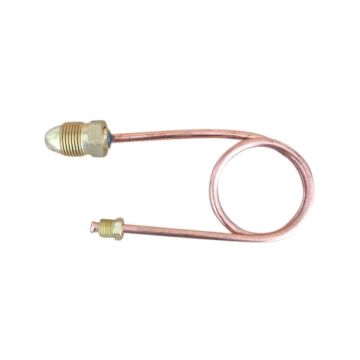 600mm Bromic Copper Pig Tail 7/16" Inlet X Pol Outlet 6360511 