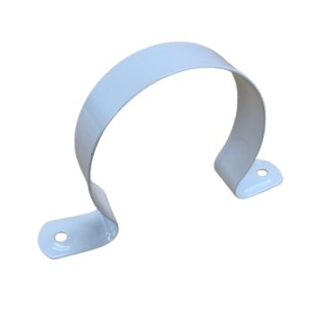 65mm Saddle Clip Suit PVC DWV Pipe Powder Coated   