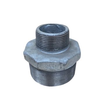 65mm X 40mm Galvanised Hex Nipple Reducing 
