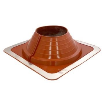 195mm - 250mm #7 Aquaseal Aquadapt Silicone Red Pipe Flashing 