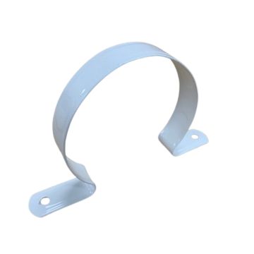 80mm Saddle Clip Suit PVC DWV Pipe Powder Coated   