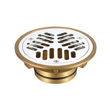 80mm Vinyl Floor Waste Cp Grate & Base Suit Pvc 