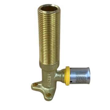 16 X 15Mi X 90mm Male Lugged Elbow Gas Water Pex