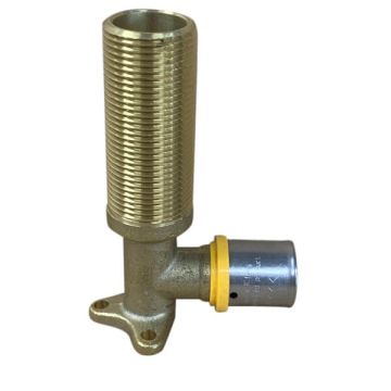 20 X 20Mi X 90mm Male Lugged Elbow Gas Water Pex