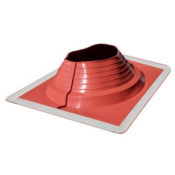 315mm - 500mm #9 Aquaseal Aquadapt Silicone Red Pipe Flashing