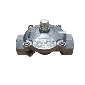 Appliance Regulator Natural Gas 15mm 1/2" Bsp 78 Mj-Hr Bromic 6160595