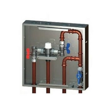 AVG Thermostatic Mixing Valve in Stainless Box TMV15BP-PIB Bypass 