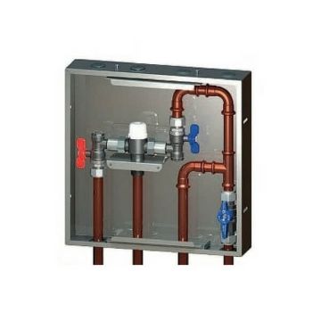 AVG Thermostatic Mixing Valve in Stainless Box TMV20BP-PIB Bypass 