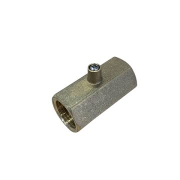 Bromic Test Point Adaptor 1/2" Bsp Female X 1/2" Bsp Female Flare 6160452 