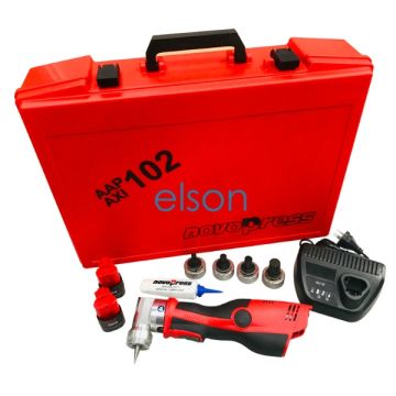 Bushpex PEX Pull On Expander Battery Tool Kit Novopress 16/20/25/32mm 23852 