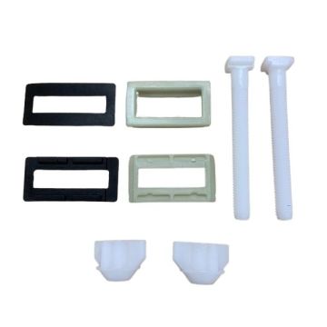 Caroma Profile Plastic Toilet Seat Hinge Set 300123