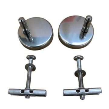 Caroma Stirling Toilet Seat Hinge Set 350120