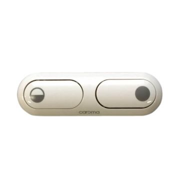 Caroma 2000 Series Elongated Toilet Cistern Button White 405167W 