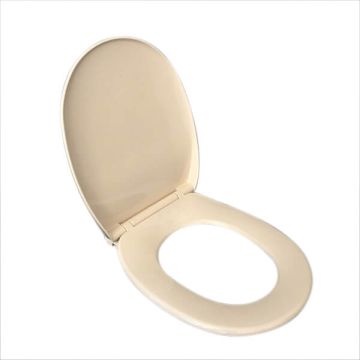 Caroma Caravelle Normal Close Toilet Seat Ivory Quick Release Plastic Hinges 254002I 