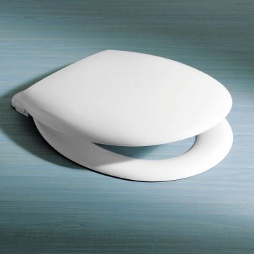 Caroma Caravelle Soft Close Toilet Seat White Quick Release Stainless Hinge 254001W