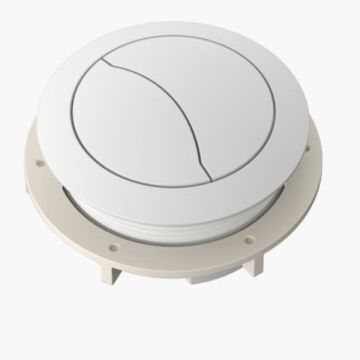 Caroma Clark White Toilet Cistern Dual Flush Button Round CL60007.W