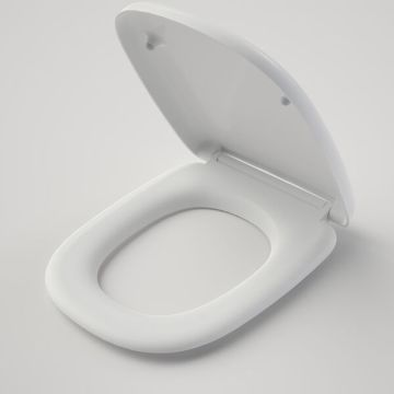 Caroma Contura II Toilet Seat White Soft Close Blind Fix Hinge 300085W