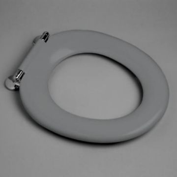 Caroma Pedigree 2 Care Single Flap Anthracite Grey Seat Blind Fix Hinges 320030AG 