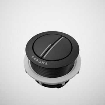 Caroma Urbane ll Dual Flush Cistern Button Black 687071B 
