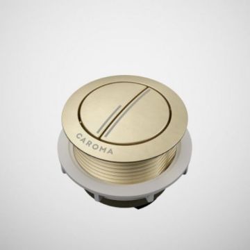 Caroma Urbane ll Dual Flush Cistern Button Brushed Brass 687071BB