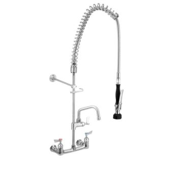 3Monkeez Exposed Wall Mount Pre Rinse Tap 6" Pot Filler & Spray T-3M53449