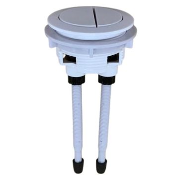 Cob & Pen Toilet Cistern Button 57mm White Round Dual Flush