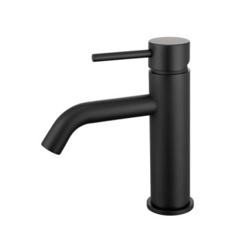 Cob & Pen Cold Start Basin Mixer Matte Black - Artline Lead Free
