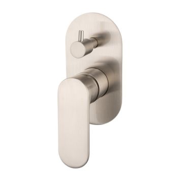 Cob & Pen Diverter Mixer Brushed Nickel - Spectra Lead Free