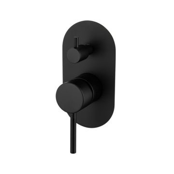 Cob & Pen Diverter Mixer Matte Black - Artline Lead Free